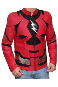 Barry Allen Season 4 Flash Leather Jacket 2