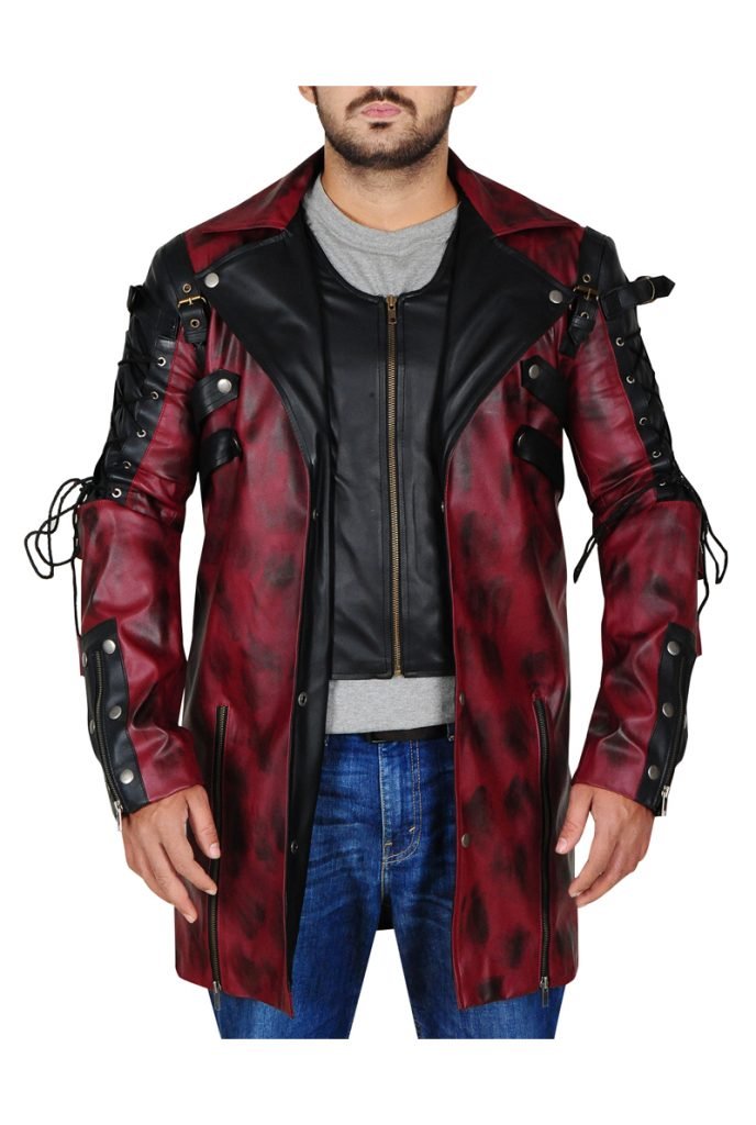 Red clearance steampunk coat