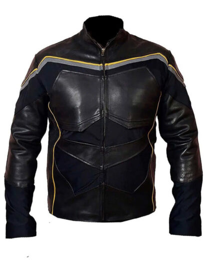John Hancock Superhero Leather Jacket
