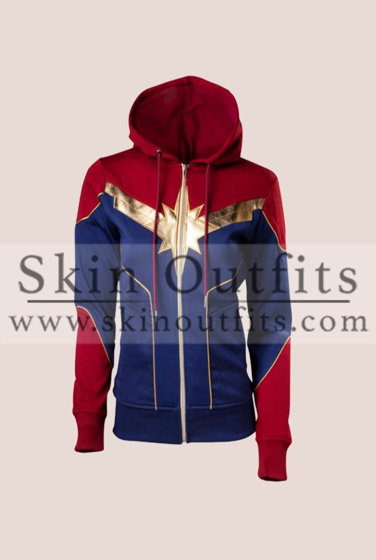Captain Marvel Hoodie l Brie Larson Hoodie