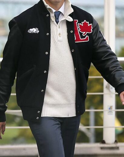 Justin Trudeau Varsity Jacket