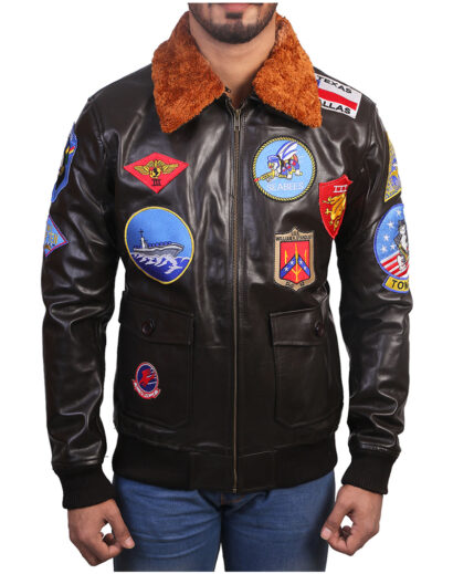 Tom Cruise Top Gun Maverick Jacket l Bomber Leather Jacket