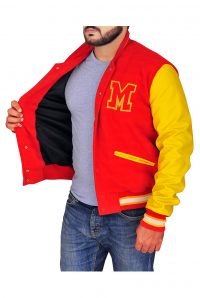 MJ Thriller Varsity Letterman Jacket 3