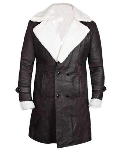 Superfly Coat shearling l Trevor Jackson Leather Coat