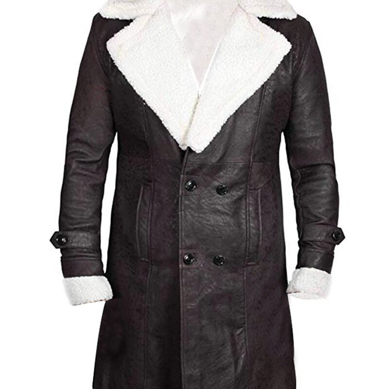 Superfly Coat shearling l Trevor Jackson Leather Coat