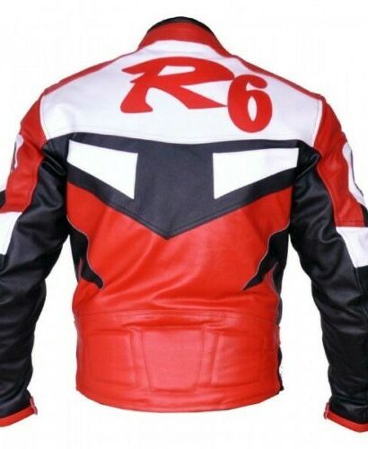 Yamaha R6 Red Moto Biker Jacket.2