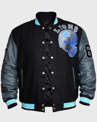 Venom 2 Detroit Varsity Jacket - Front View