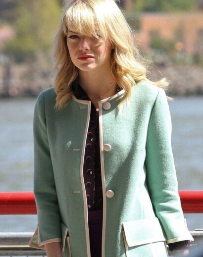 Emma Stone Woolen Coat