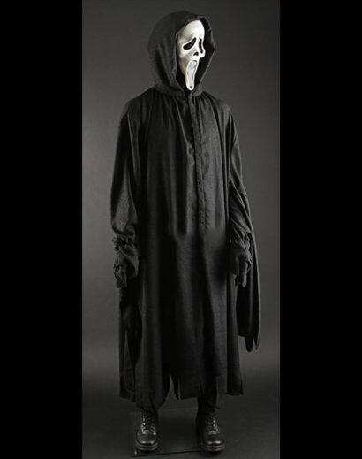 Scream Ghost Black Coat