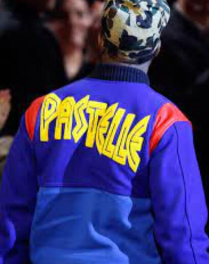 Pastelle Varsity Blue Jacket