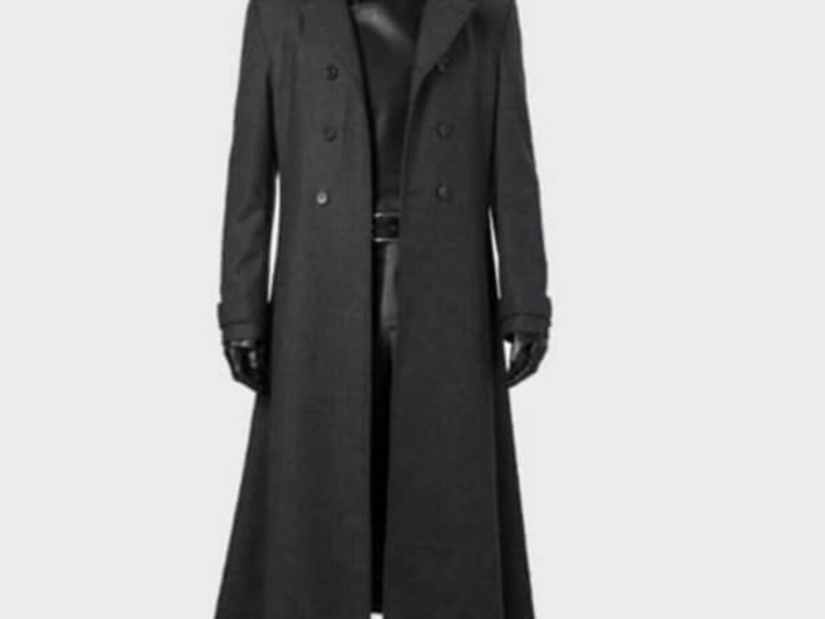 Spider Man Black Nicolas Cage Trench Coat
