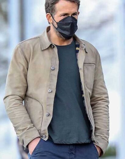 Ryan Reynolds Cotton Jacket from The Adam Project Movie Jacket