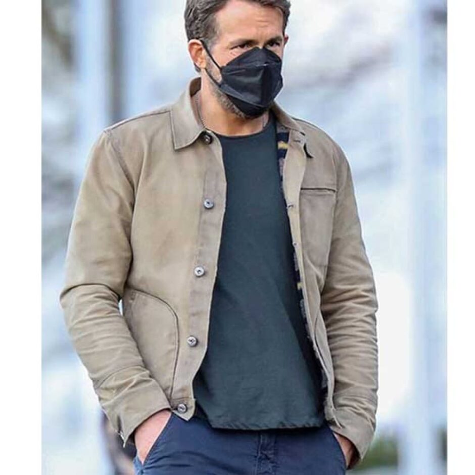 Ryan Reynolds Cotton Jacket from The Adam Project Movie Jacket