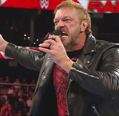 Superstar WWE Edge Black Leather Jacket