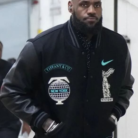 LeBron James Jacket Tonight – Black Tiffany Wool Jacket