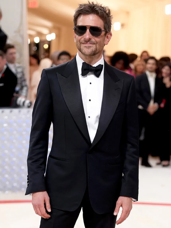 Bradley Cooper Black Tuxedo Suit