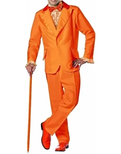 Orange Suit Dumb and Dumber orange suit costume with matching pants