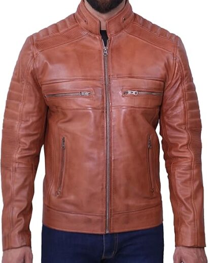 Wanderer Real Brown Leather Jacket