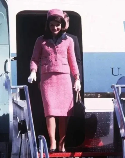 Jackie Kennedy's Iconic Wool Pink Suit A Timeless Classic