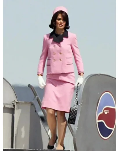 Memorable Moments Jackie Kennedy Dazzles in Wool Pink