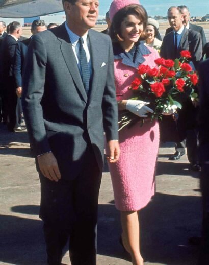 The Feminine Charm of Jackie Kennedy's Wool Pink Suit