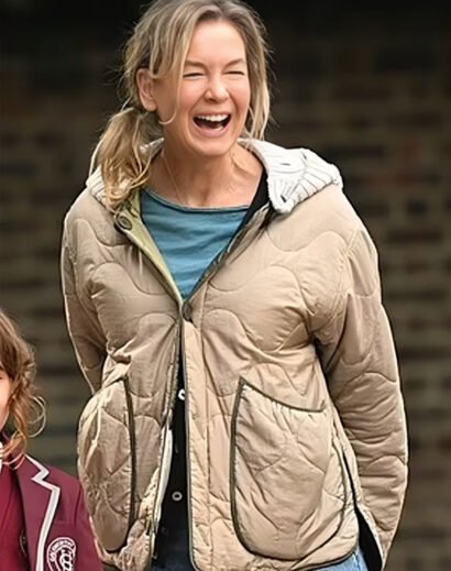 Bridget Jones Mad About the Boy 2025 Renée Zellweger Casual Hooded Jacket