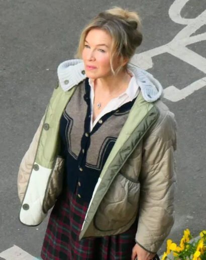 Bridget Jones Mad About the Boy 2025 Renée Zellweger Winter Jacket