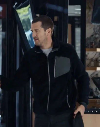 Guillaume Canet in Ad Vitam 2025 Wearing a Stylish Black Jacket