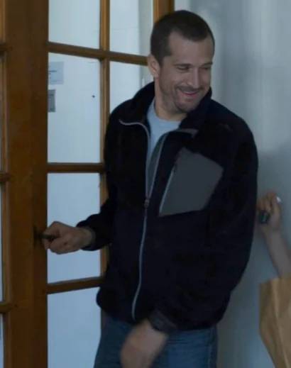 Guillaume Canet's Iconic Black Jacket from Ad Vitam 2025 Scene