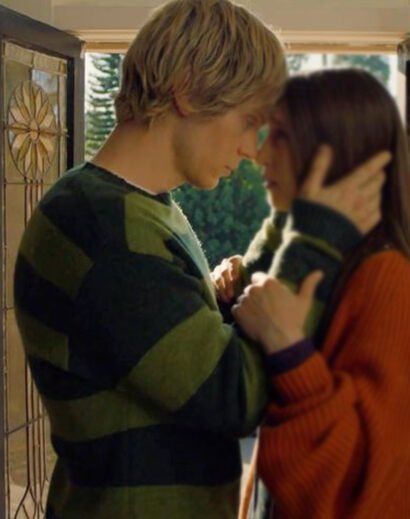 Soft Knit Striped Sweater – Inspired by Tate Langdon’s Look