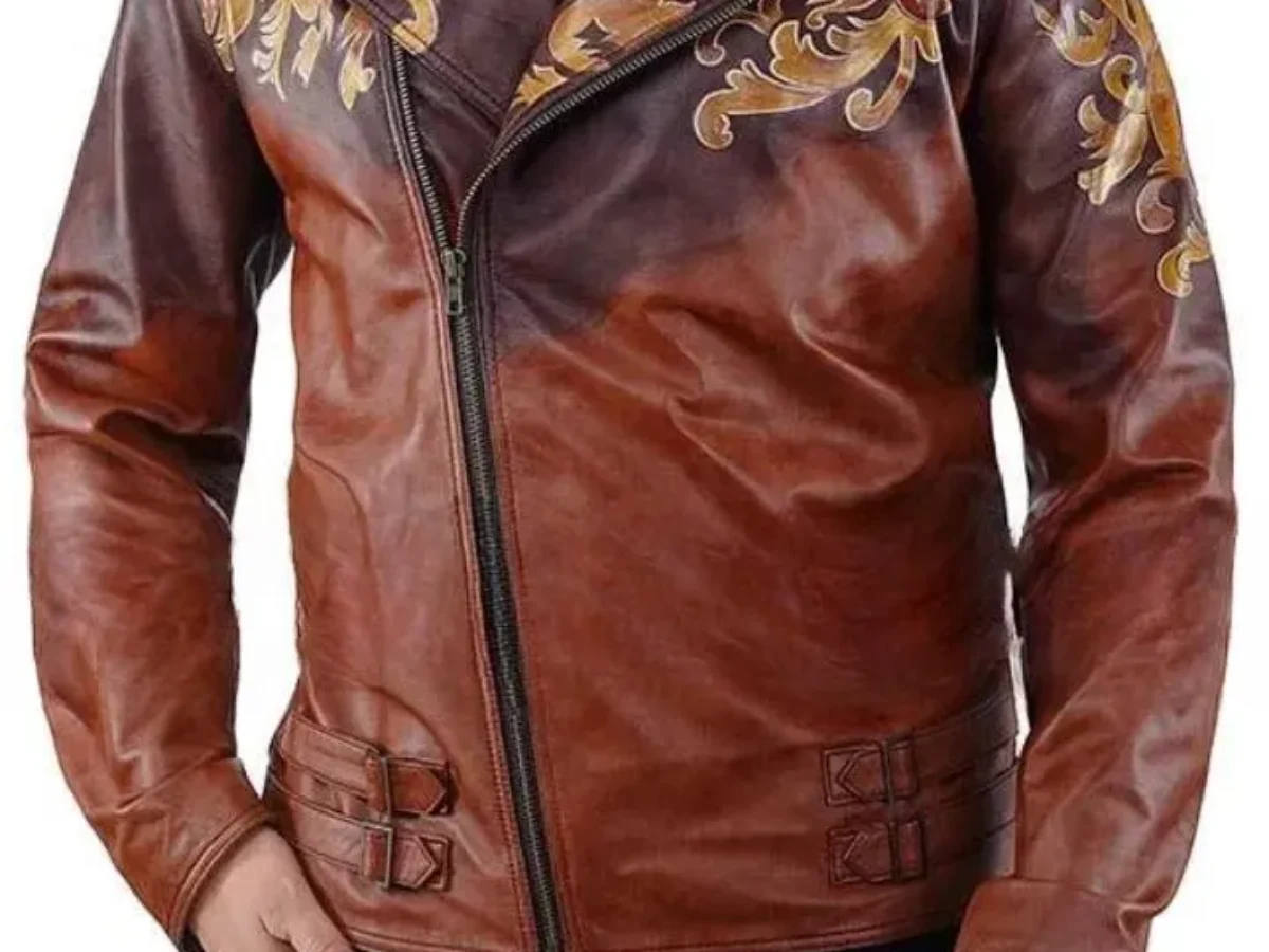 Dr. Luis Serra Navarro Resident Evil 4 Brown Leather Jacket