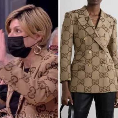 Replica of Rosa Beza’s Brown Blazer from The View TV Show