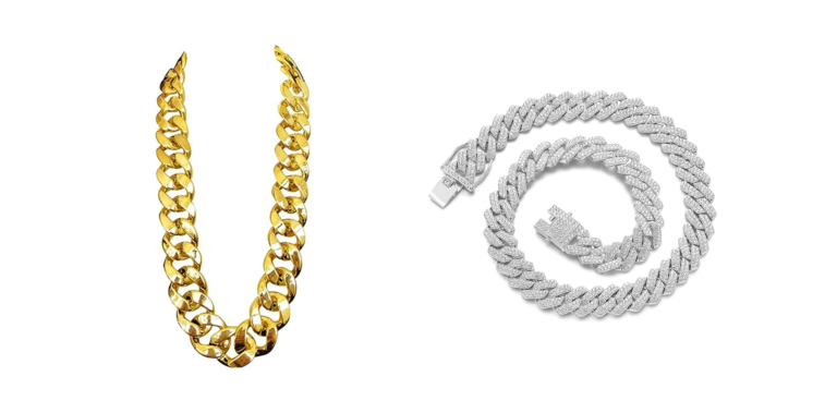 Big Chunky Plastic Hip Hop Chain Necklace