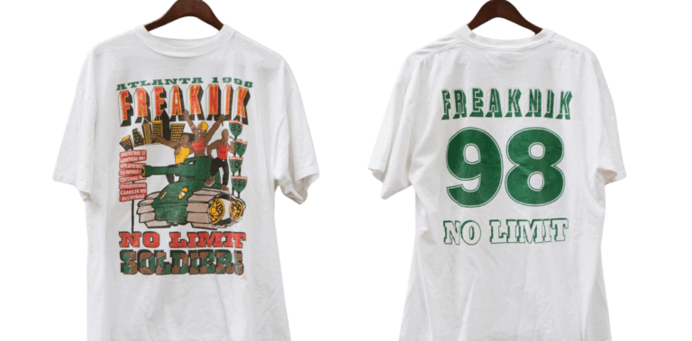Freaknik No Limit 1998 Spring Break Festival Atlanta T-Shirt