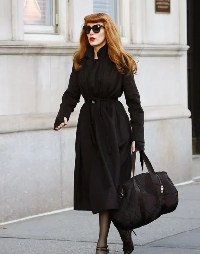 Stephanie Patrick trench coat outfit aesthetic