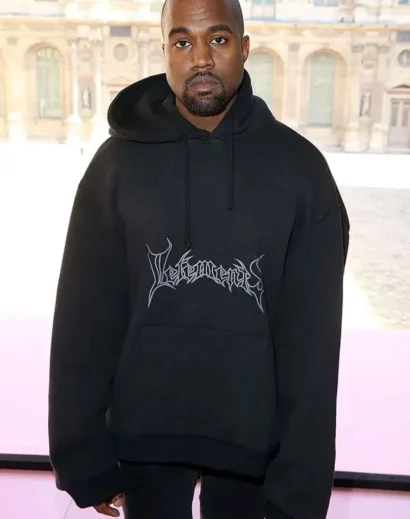 Vetements Pullover Hoodie Front Logo Design