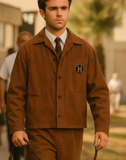 Misia Butler Kaos Brown Jacket from TV Series