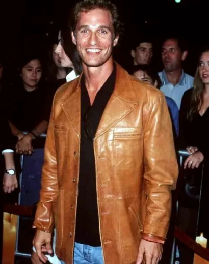 Matthew McConaughey Inspired Killer Joe Leather Jacket