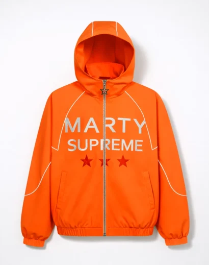 marty-supreme-jacket-orange-hooded-puffer-1 Marty Supreme Jacket orange hooded streetwear puffer