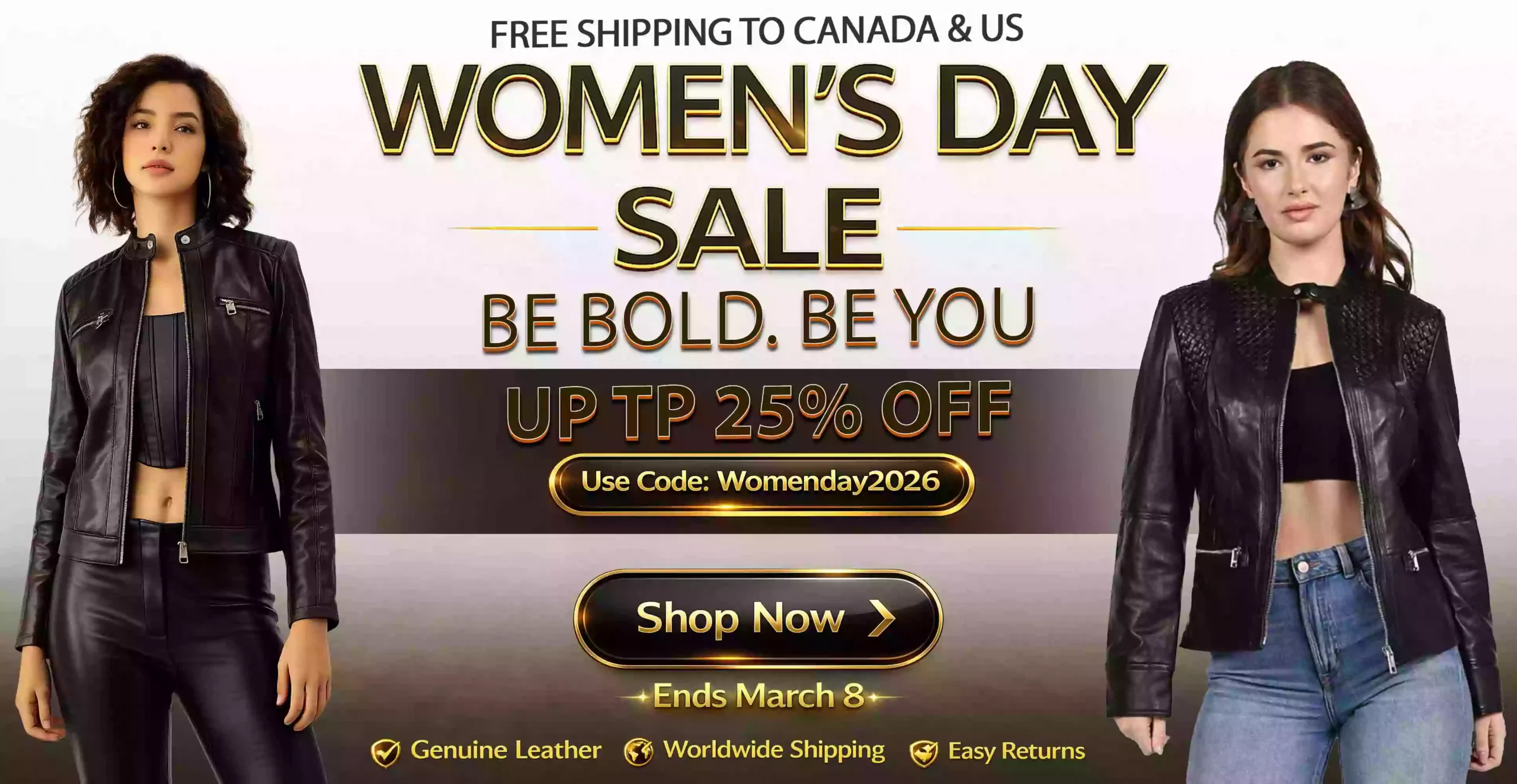 Skinoutfits Women's day SALE Banner