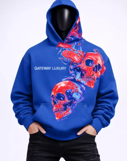 gateway-luxury-skully-blue-menace-hoodie Gateway Luxury Blue Hoodie featuring skully blue menace design