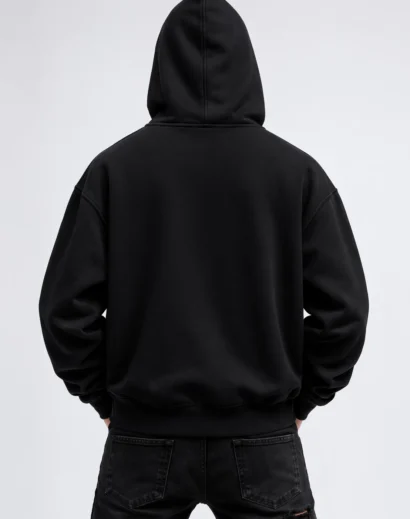 skully-gateway-luxury-hoodie-black Skully Gateway Luxury Hoodie in black with bold pink and orange skull print