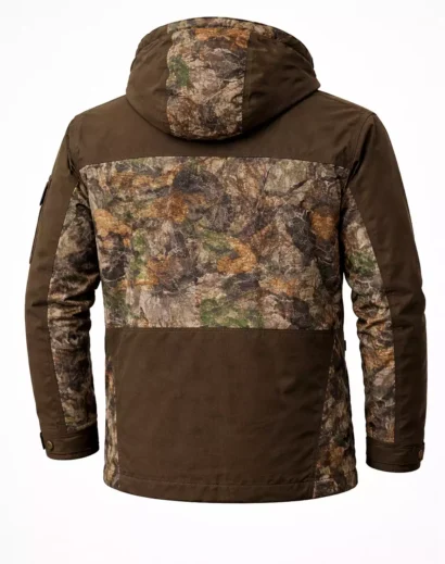 mens hunting jacket back mannequin view hunting jacket mens full sleeve hunter nylon jacket design