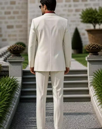 Tony Montana outfit GTA online inspired scarface suits white with red shirt and vintage gangster look